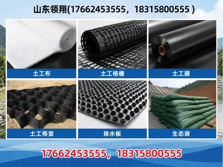 聊城土工格栅展示图